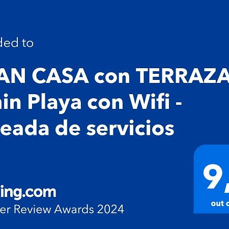 Gran Casa Con Terraza A 3 Min Playa Con Wifi - Rodeada De Servicios Рокетас де Мар Екстериор снимка